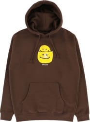 Tactics Smile Hoodie - brown