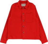 Tactics Ultra Heavy Wool Flannel Shirt - red