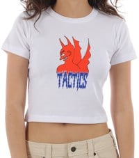 Tactics Women's UR Top Advisor Crop T-Shirt - white