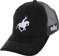 There Horse Trucker Hat - black/charcoal