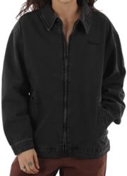 Vans Women's Pitstop Denim Metal Station Jacket - washed black