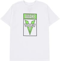 Venture Awake T-Shirt - white/green/black