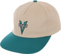 Venture Heritage Snapback Hat - tan/jade