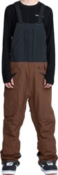 Volcom Rain GORE-TEX Bib Overall Pants - brown