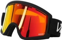 Von Zipper Cleaver Goggles + Bonus Lens - matte black/wildlife blackout + low light lens